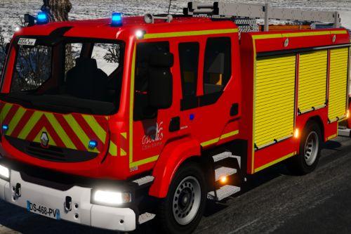 Renault Midlum 300 - Fourgon Pompe-Tonne Sapeurs Pompiers [Replace][ELS]